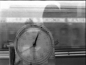 Clock & Train (leaving Birmingham 1978)